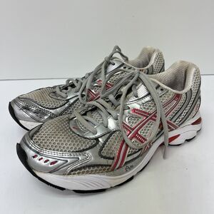 Asics Womens GT 2150 T054N Silver Running Shoes Sneakers Size 9